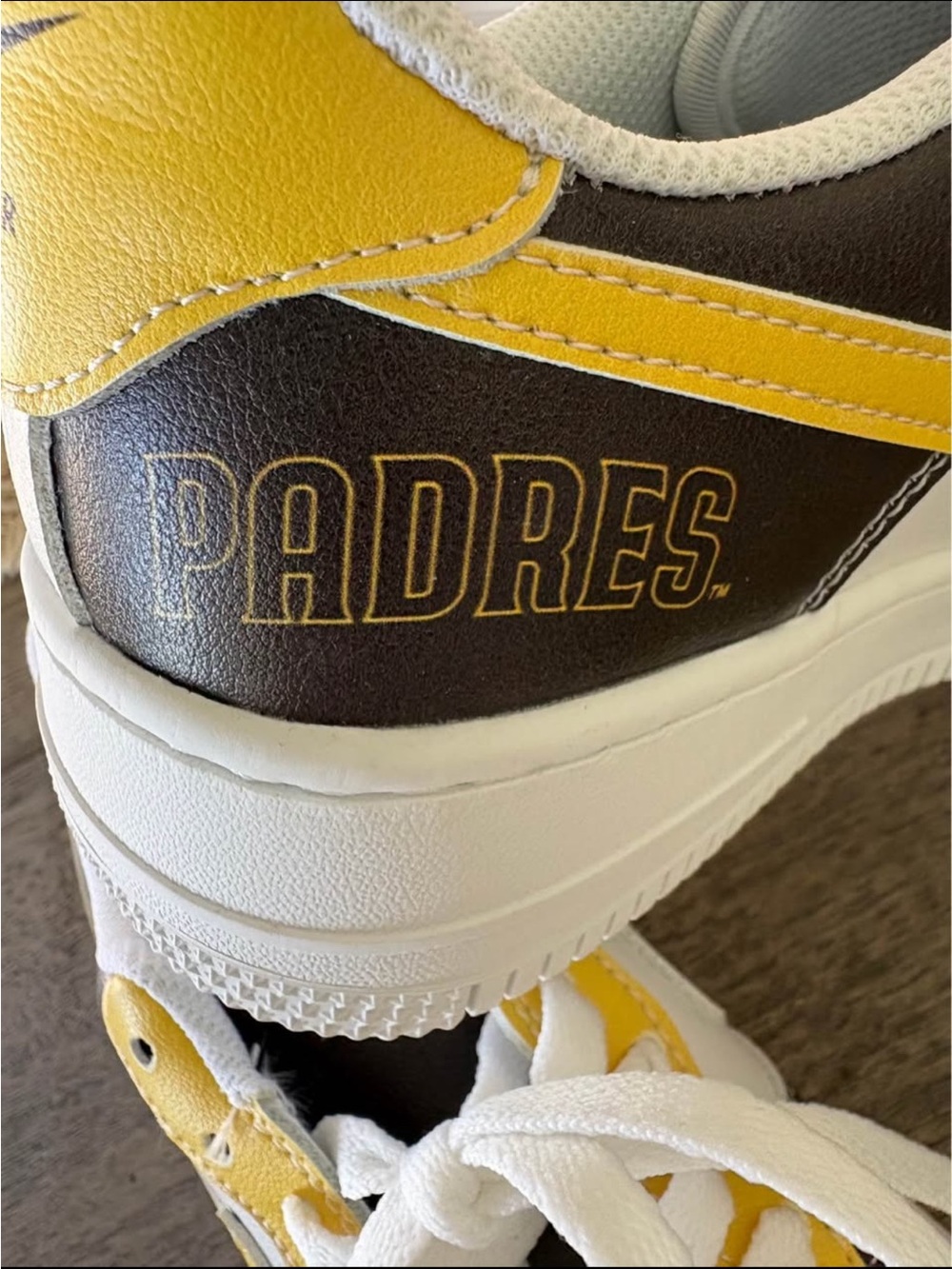 Women’s Yellow & Brown Athletic Shoe